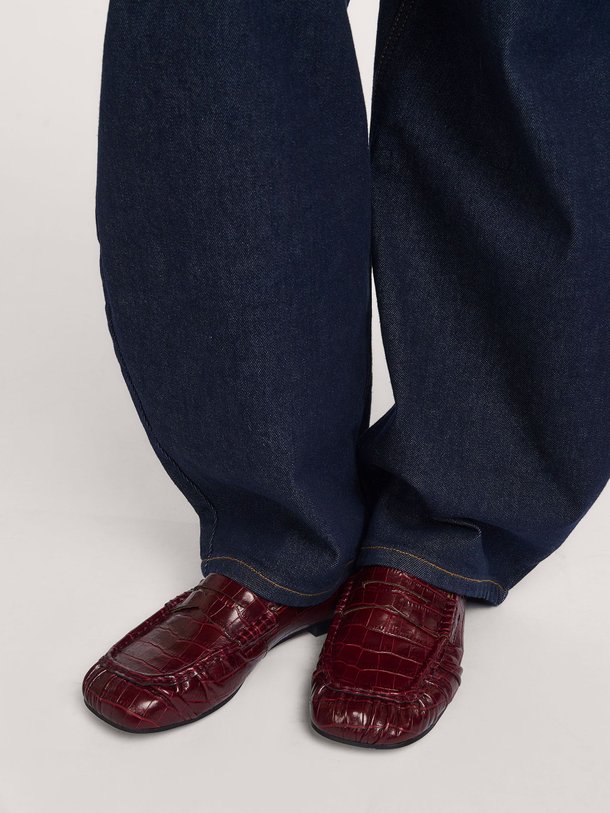 Ontdek de Peny, lederen croco loafers van Toral bij Orangebag. Op werkdagen voor 21:45 besteld, morgen in huis.