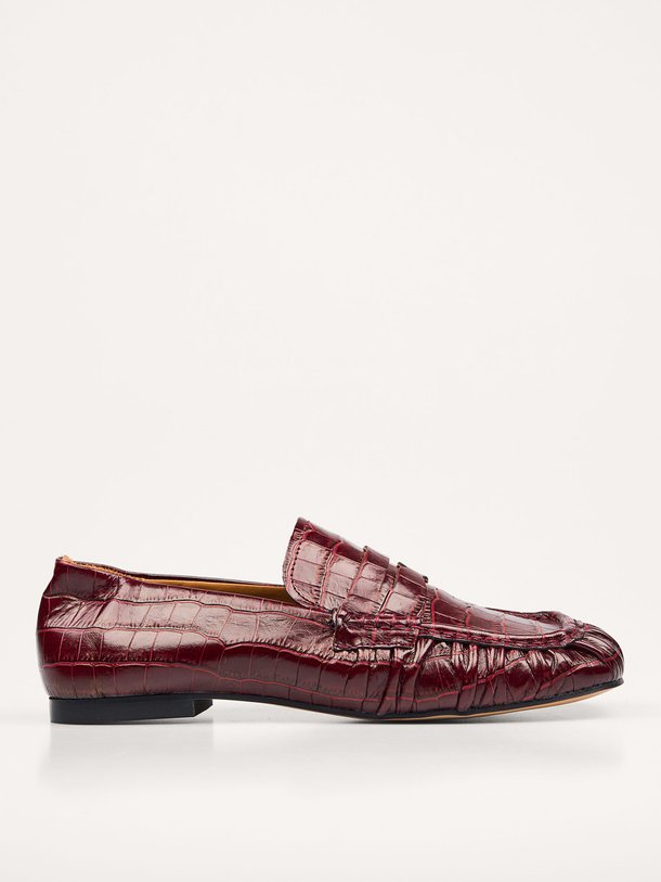 Ontdek de Peny, lederen croco loafers van Toral bij Orangebag. Op werkdagen voor 21:45 besteld, morgen in huis.