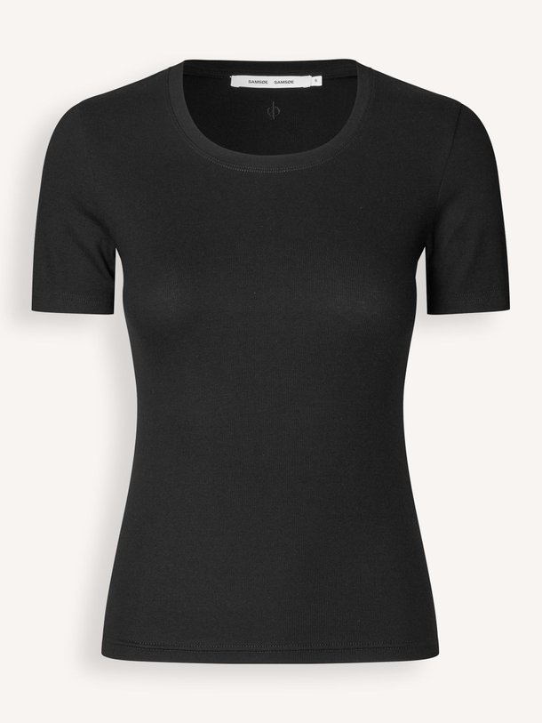 Ontdek de Saalexis, organic cottonmix rib T-shirt van Samsoe Samsoe bij Orangebag. Op werkdagen voor 21:45 besteld, morgen in huis.