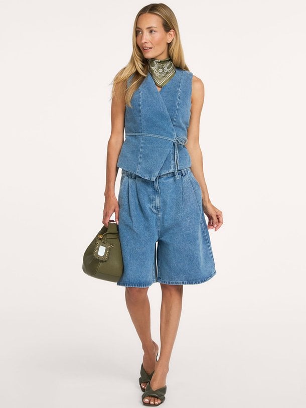 Samara Denim Waistcoat Samara, denim gilet