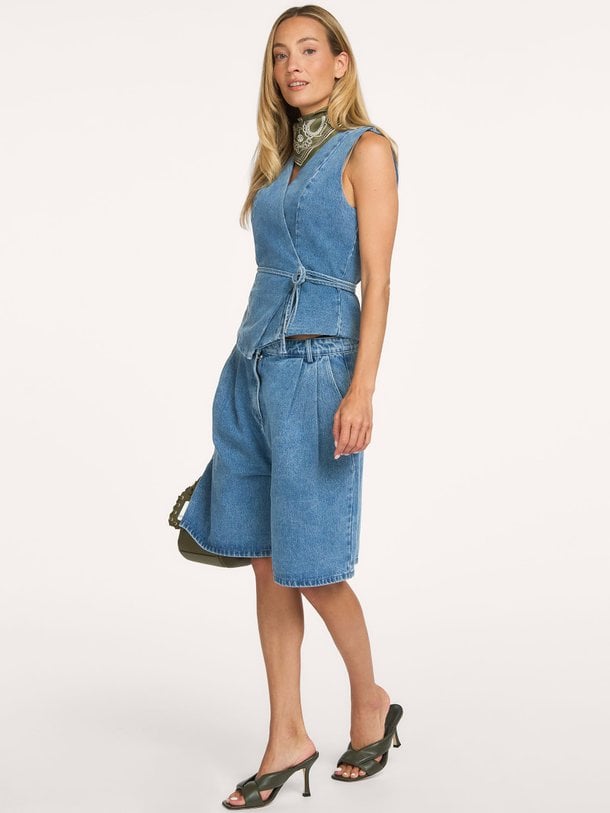 Samara Denim Waistcoat Samara, denim gilet