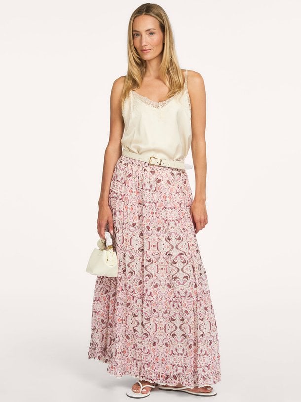 Asta Paisley Dance Skirt Asta, katoenen rok