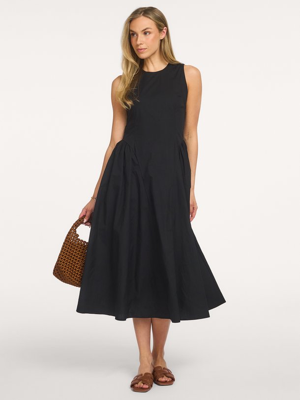 Zora Poplin Dress Zora, katoenen jurk
