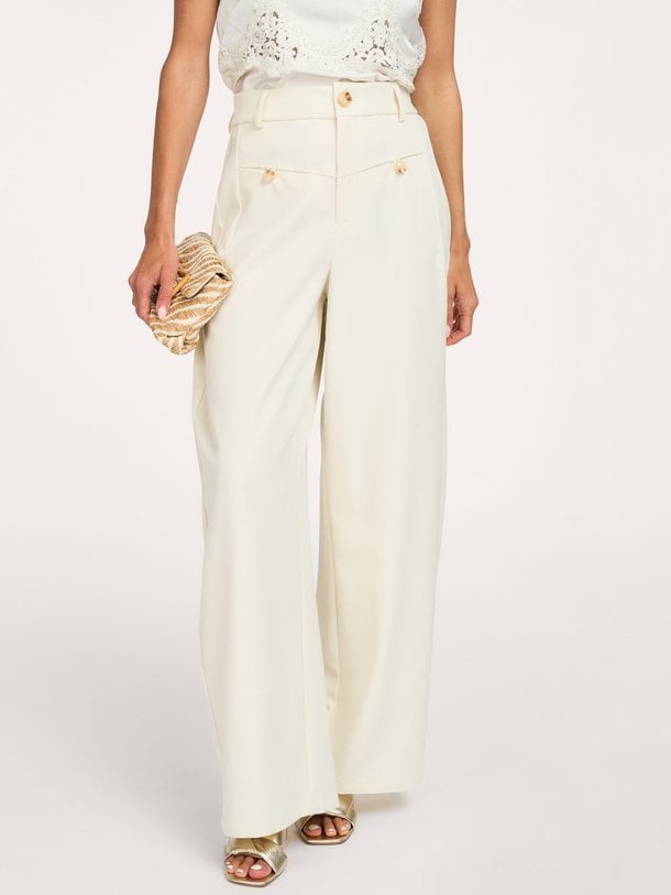 Massie Structure Pants Massie, geweven pantalon