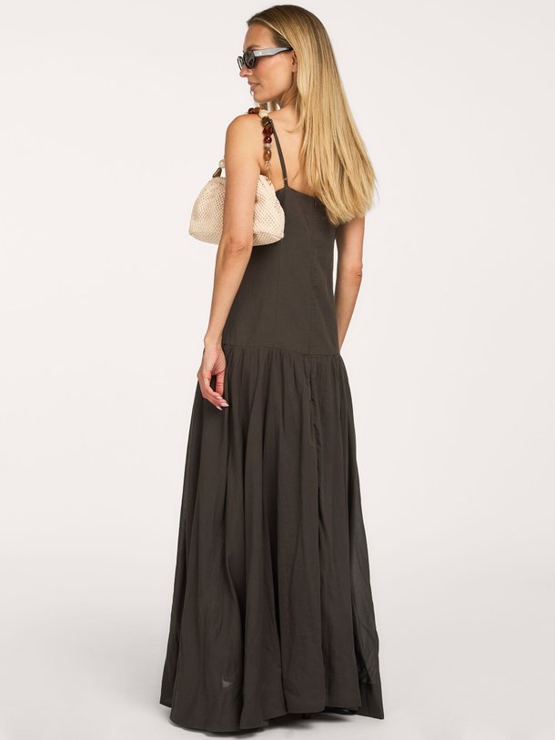 Jackie S Voile Dress Jackie, linnen jurk