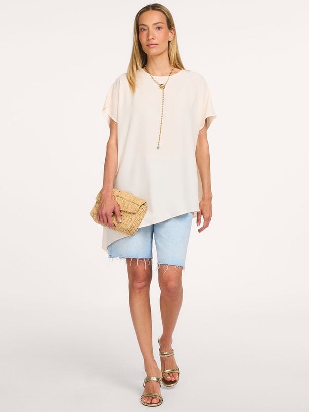 Nerita Asymmetric, polyester blouse