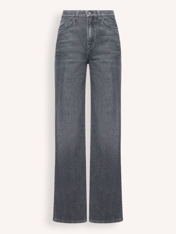 Ontdek de Flung high waist wide leg non-stretch jeans van Drykorn in de kleur donkergrijs bij Orangebag. Op werkdagen voor 21:45 besteld, morgen in huis.