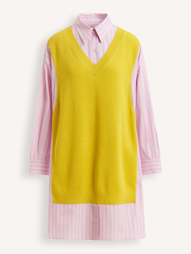 Jit, katoenen blouse met gebreide details