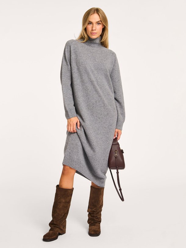 Ontdek de Alinoy wollen jurk van Drykorn in de kleur grijs bij Orangebag. Op werkdagen voor 21:45 besteld, morgen in huis.
