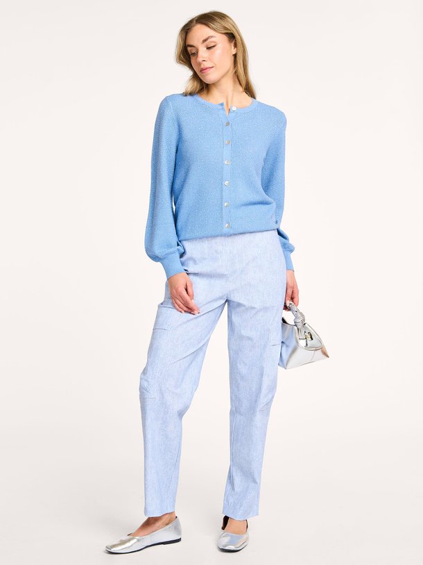 Ontdek de Malou heavy travel jersey broek met print van Studio Anneloes in de kleur lichtblauw bij Orangebag. Op werkdagen voor 21:45 besteld, morgen in huis.