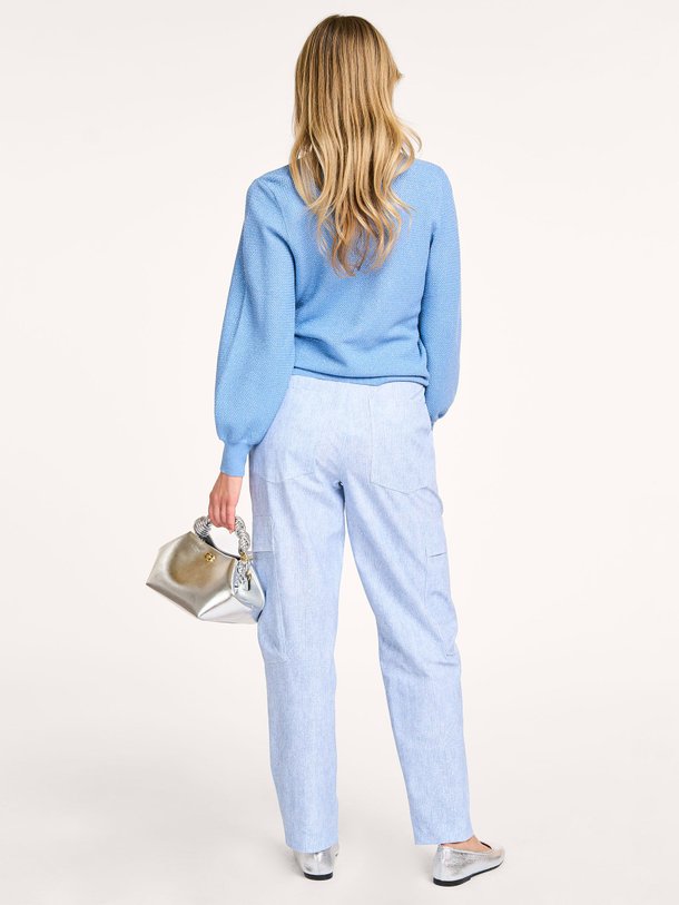 Ontdek de Malou heavy travel jersey broek met print van Studio Anneloes in de kleur lichtblauw bij Orangebag. Op werkdagen voor 21:45 besteld, morgen in huis.