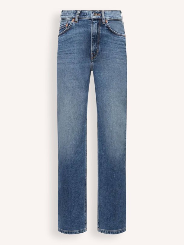 Ontdek de Dowl high waist cropped jeans van Drykorn in de kleur blauw bij Orangebag. Op werkdagen voor 21:45 besteld, morgen in huis.