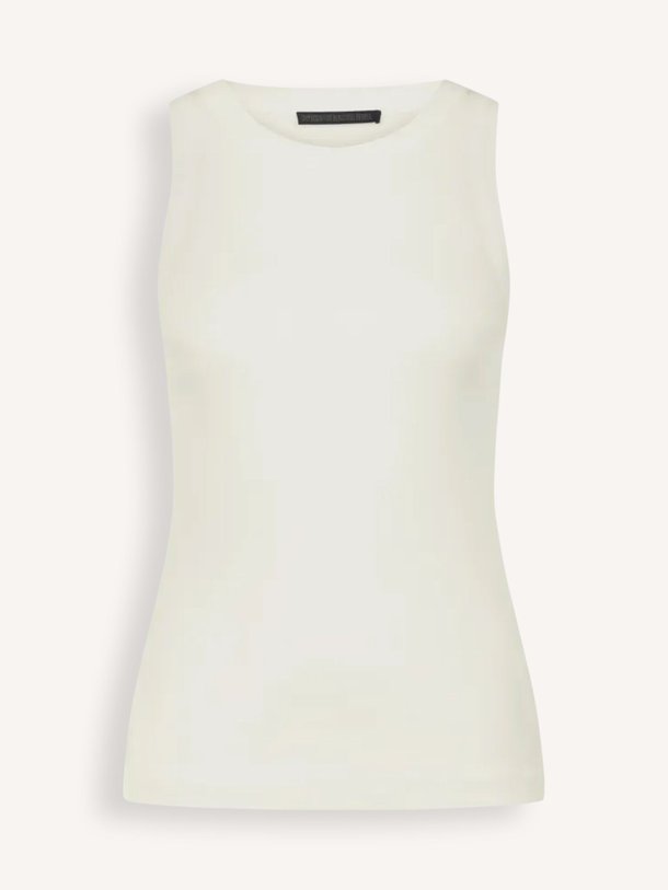 Ontdek de Olina katoenen rib tanktop van Drykorn in de kleur ecru bij Orangebag. Op werkdagen voor 21:45 besteld, morgen in huis.