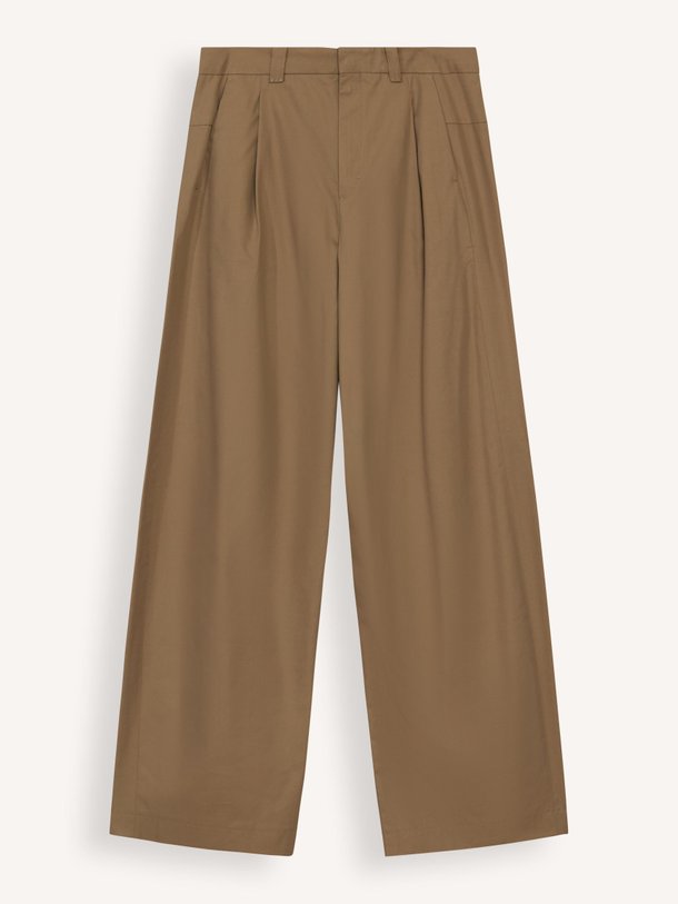 Ontdek de Crawl katoen/viscosemix pantalon van Drykorn in de kleur bruin bij Orangebag. Op werkdagen voor 21:45 besteld, morgen in huis.