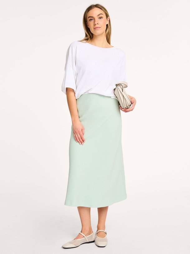 Ontdek de Ura geweven rok van Drykorn in de kleur mintgroen bij Orangebag. Op werkdagen voor 21:45 besteld, morgen in huis.