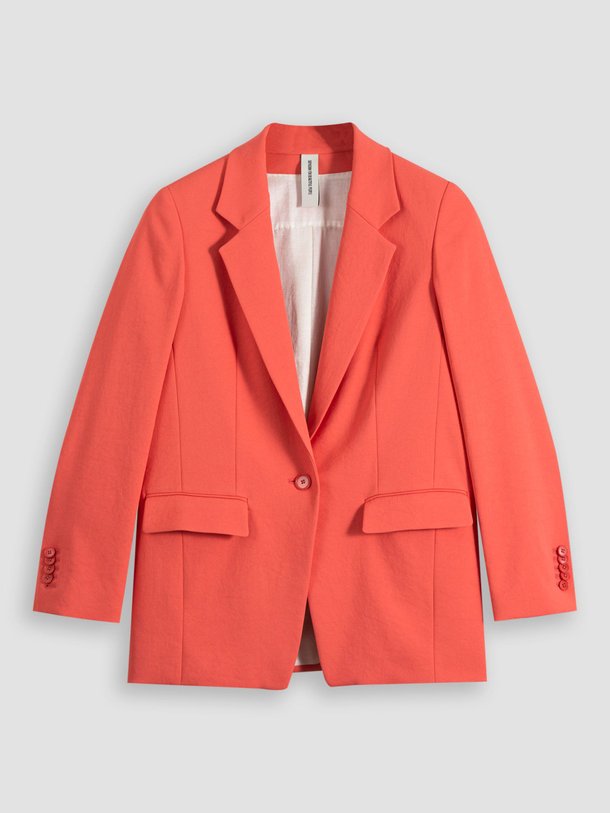 Ontdek de Glendale geweven blazer van Drykorn in de kleur oranje bij Orangebag. Op werkdagen voor 21:45 besteld, morgen in huis.