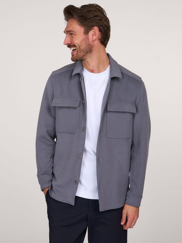 Ontdek de Selton viscosemix overshirt van Drykorn in de kleur grijs bij Orangebag. Op werkdagen voor 21:45 besteld, morgen in huis.