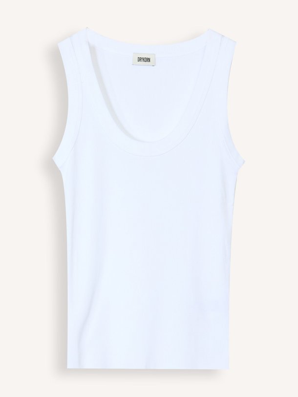 Tavira, katoenen rib tanktop