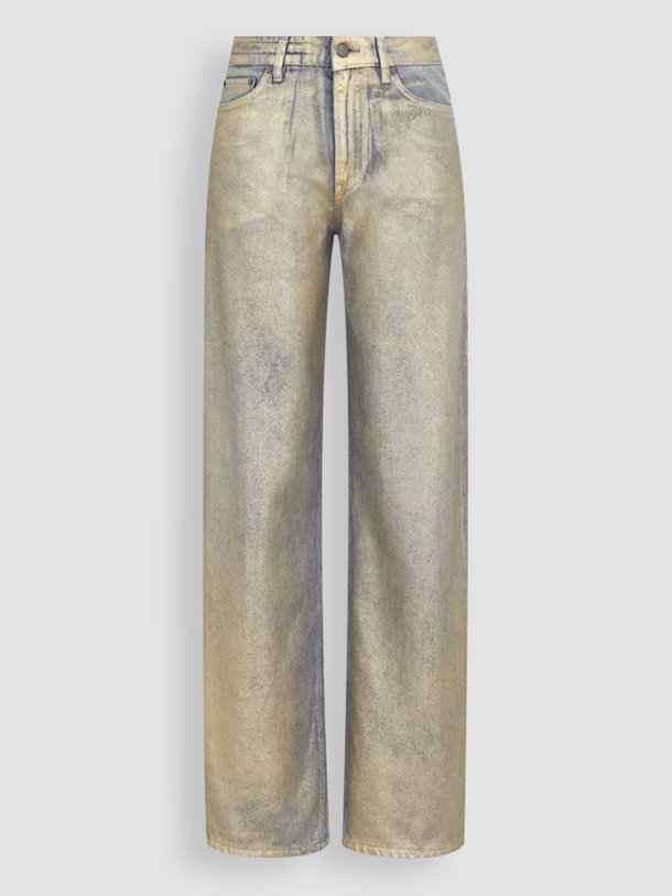 Ontdek de Medley mid waist loose fit metallic jeans van Drykorn in de kleur mosgroen bij Orangebag. Op werkdagen voor 21:45 besteld, morgen in huis.