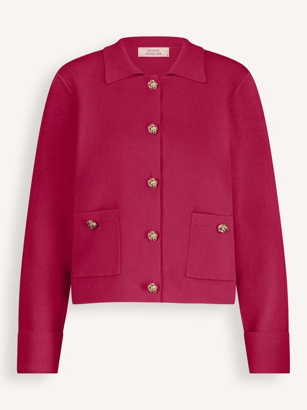Ontdek de Kenzie viscosemix vest van Studio Anneloes in de kleur rood bij Orangebag. Op werkdagen voor 21:45 besteld, morgen in huis.