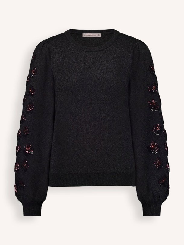 Ontdek de Hilly viscosemix trui van Studio Anneloes in de kleur zwart bij Orangebag. Op werkdagen voor 21:45 besteld, morgen in huis.