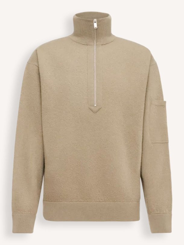 Ontdek de Kouper wollen trui van Drykorn in de kleur zand bij Orangebag. Op werkdagen voor 21:45 besteld, morgen in huis.