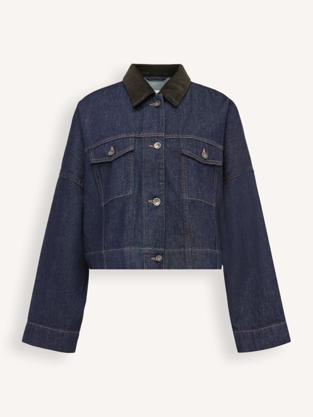 Ontdek de Holbrooks denim jack van Drykorn in de kleur donkerblauw bij Orangebag. Op werkdagen voor 21:45 besteld, morgen in huis.