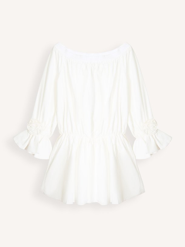 Jegan, katoenen off shoulder jurk