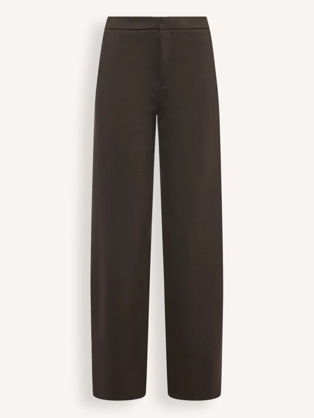 Ontdek de Fae viscosemix wide leg broek van Drykorn in de kleur donkerbruin bij Orangebag. Op werkdagen voor 21:45 besteld, morgen in huis.