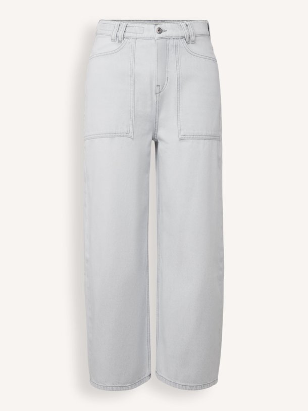 Ontdek de Derive high waist barrel fit non-stretch jeans van Drykorn in de kleur Lichtgrijs bij Orangebag. Op werkdagen voor 21:45 besteld, morgen in huis.