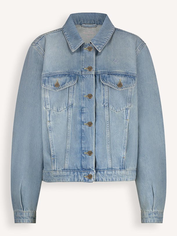 Ontdek de Imre denim jack van Studio Anneloes in de kleur blauw bij Orangebag. Op werkdagen voor 21:45 besteld, morgen in huis.