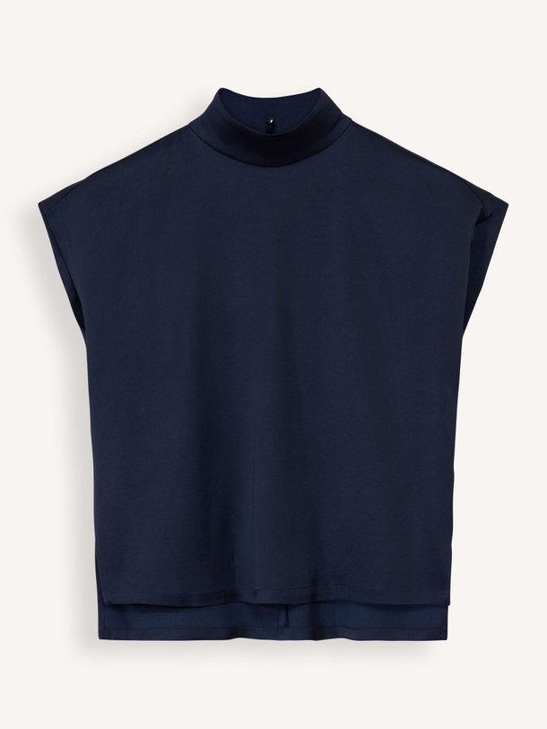 Ontdek de Alaria geweven top van Drykorn in de kleur donkerblauw bij Orangebag. Op werkdagen voor 21:45 besteld, morgen in huis.