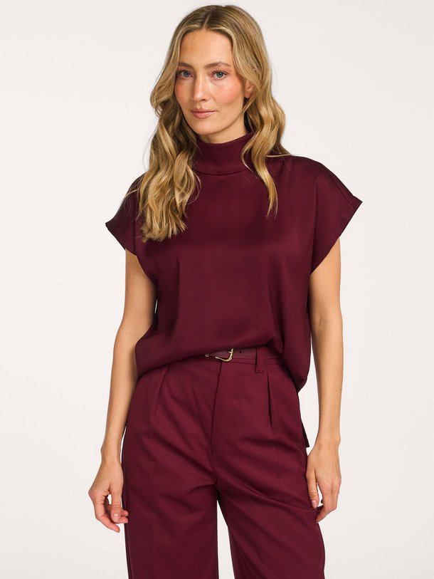 Ontdek de Alaria, geweven top van Drykorn bij Orangebag. Op werkdagen voor 21:45 besteld, morgen in huis.