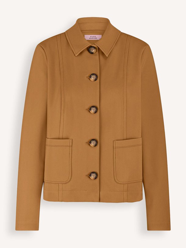 Ontdek de Quinn bonded travel jersey jasje van Studio Anneloes in de kleur caramel bij Orangebag. Op werkdagen voor 21:45 besteld, morgen in huis.