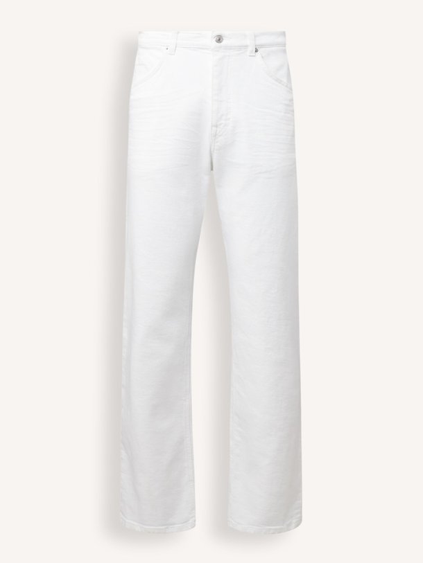 Ontdek de Hight regular waist slim fit jeans van Drykorn in de kleur Wit bij Orangebag. Op werkdagen voor 21:45 besteld, morgen in huis.
