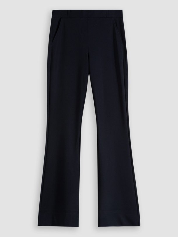 Ontdek de Flair bonded travel flared broek van Studio Anneloes in de kleur donkerblauw bij Orangebag. Op werkdagen voor 21:45 besteld, morgen in huis.