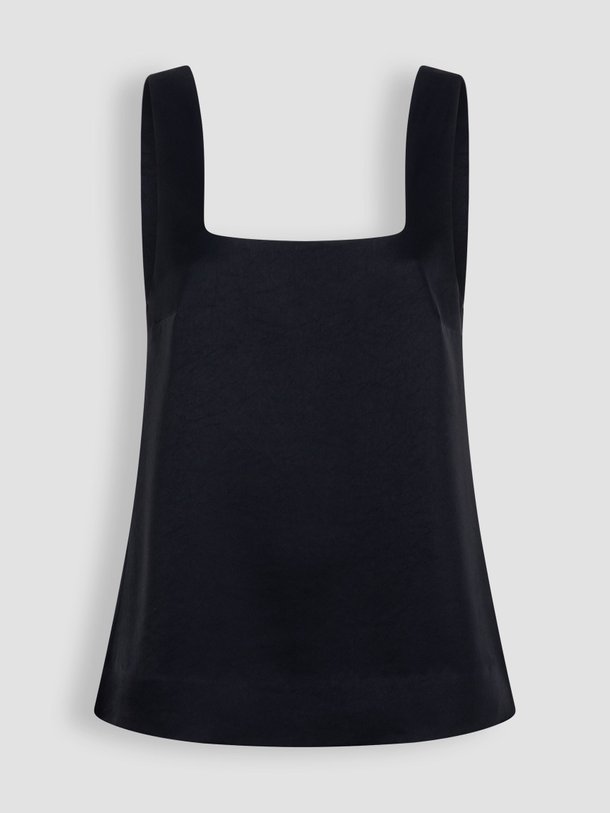 Ontdek de Ynar geweven top van Drykorn in de kleur zwart bij Orangebag. Op werkdagen voor 21:45 besteld, morgen in huis.