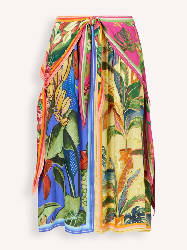 Rainbow Summer, viscose rok