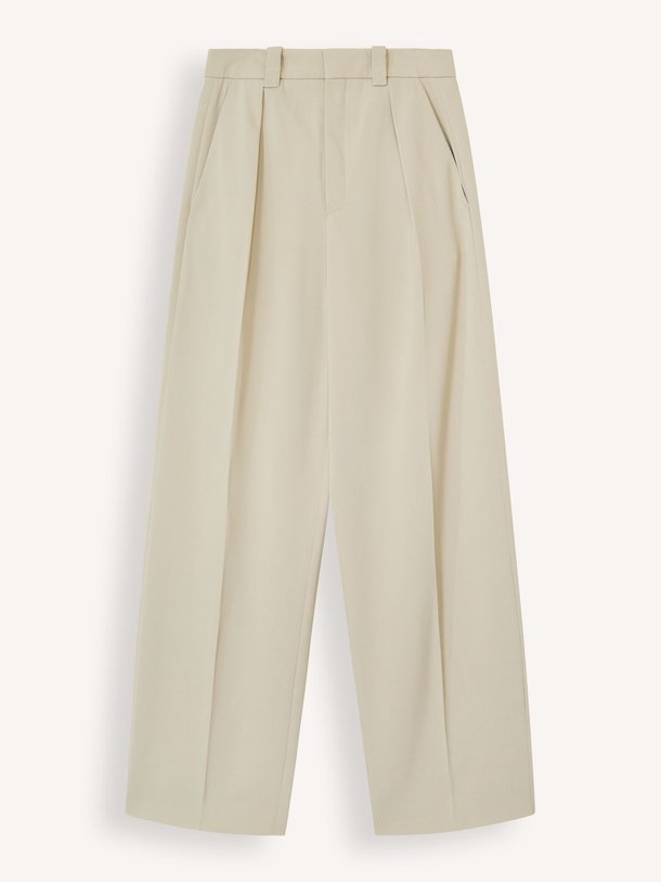 Ontdek de Aduct geweven broek van Drykorn in de kleur Beige bij Orangebag. Op werkdagen voor 21:45 besteld, morgen in huis.