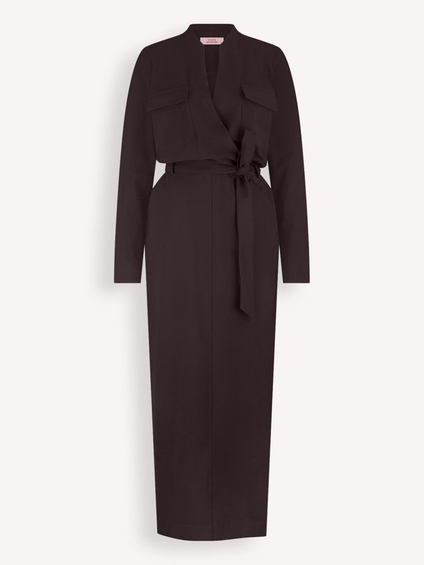 Ontdek de Jette heavy travel jersey maxi jurk van Studio Anneloes in de kleur donkerbruin bij Orangebag. Op werkdagen voor 21:45 besteld, morgen in huis.
