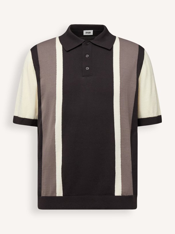Drykorn Tamian katoenen gestreepte polo - Bruin Ontdek de Tamian katoenen gestreepte polo van Drykorn in de kleur Bruin bij Orangebag. Op werkdagen voor 21:45 besteld, morgen in huis.