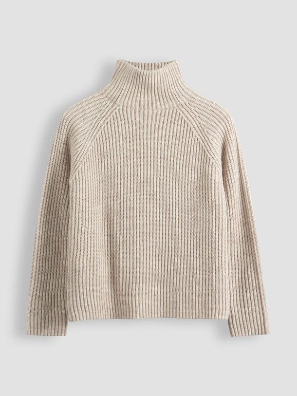 Ontdek de Arwen wolmix gemêleerde coltrui van Drykorn in de kleur zand bij Orangebag. Op werkdagen voor 21:45 besteld, morgen in huis.
