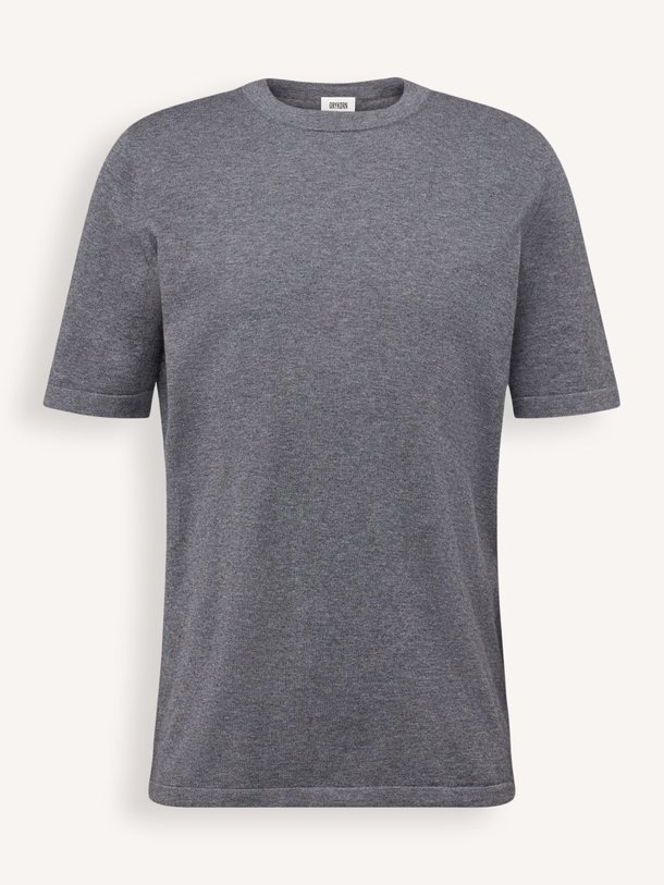 Drykorn Valentin katoenen gemêleerd T-shirt - Blauw Ontdek de Valentin katoenen gemêleerd T-shirt van Drykorn in de kleur Blauw bij Orangebag. Op werkdagen voor 21:45 besteld, morgen in huis.