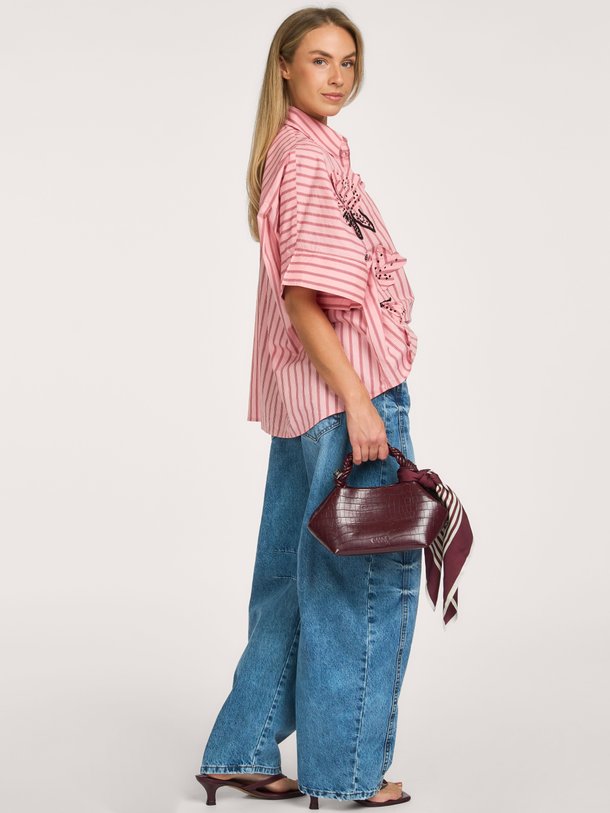 JONKOE Jonkoe, katoenen oversized blouse
