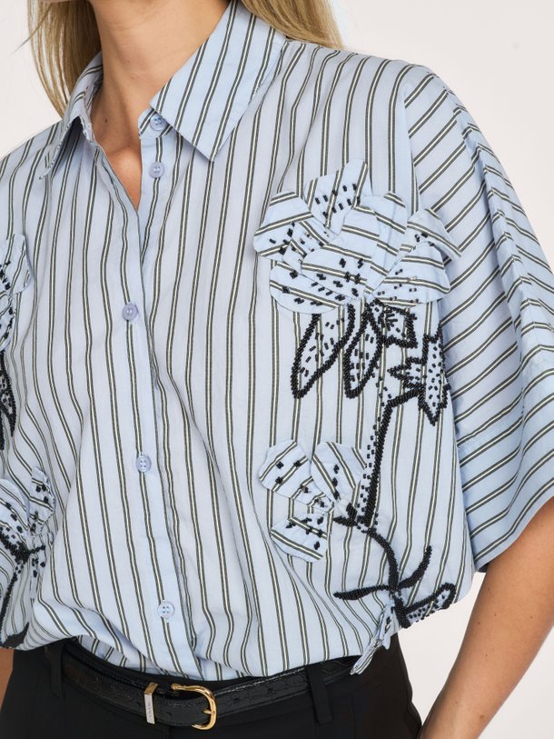 JONKOE Jonkoe, katoenen oversized blouse