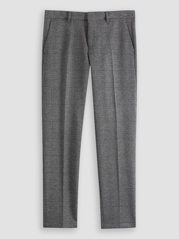 Ontdek de Sight katoenmix pantalon met dessin van Drykorn in de kleur grijs bij Orangebag. Op werkdagen voor 21:45 besteld, morgen in huis.