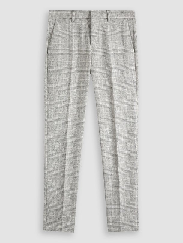 Ontdek de Sight katoenmix pantalon met dessin van Drykorn in de kleur grijs bij Orangebag. Op werkdagen voor 21:45 besteld, morgen in huis.