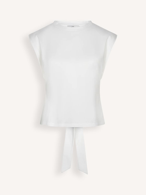 CHILEAS, Wrap body t-shirt