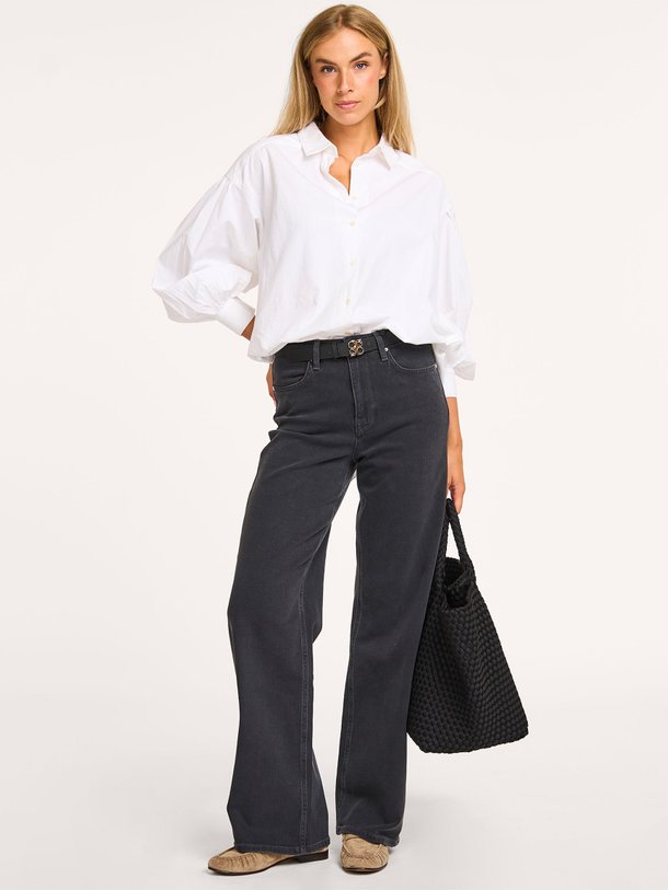 Ontdek de Lexie high waist wide leg jeans van Studio Anneloes in de kleur zwart bij Orangebag. Op werkdagen voor 21:45 besteld, morgen in huis.