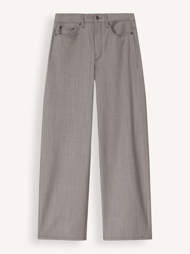Ontdek de Medley wolmix gemêleerde broek van Drykorn in de kleur bruingrijs bij Orangebag. Op werkdagen voor 21:45 besteld, morgen in huis.